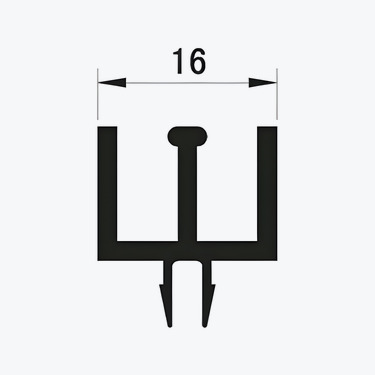 Upper Track for sliding Doors - E001